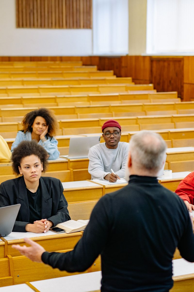 A room being taught something new